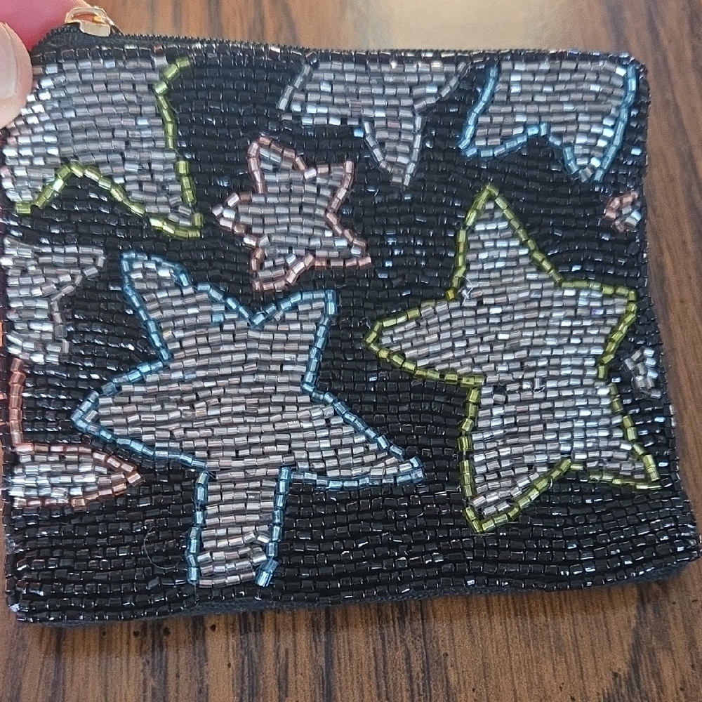 Three Birds Nest Change Purse